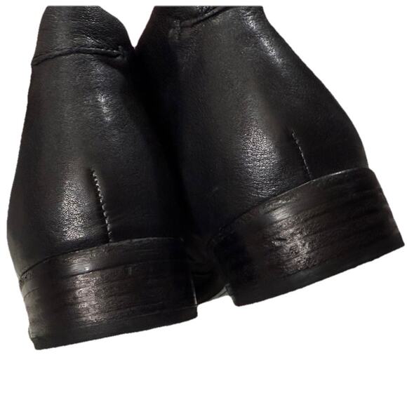 Patricia Nash Black Leather Ankle Carla Boots Women’s 8.5 Side Zip, Western EUC - Picture 4 of 13